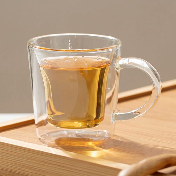 Primula Tea With a Twist Double Wall Tea Tumbler, 18 oz:  Tumblers & Water Glasses